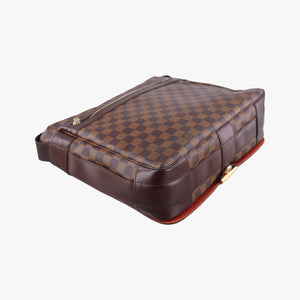 Vintage Louis Vuitton Bastille Messenger EBENE Damier Canvas N45258 shoulderbag | stylenewstar
