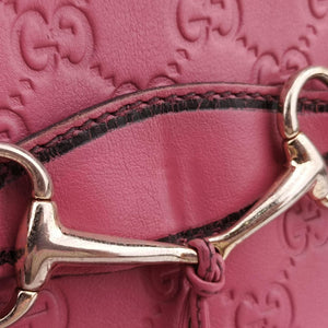 Vintage Gucci Emily Pink Leather 295402 shoulderbag | stylenewstar