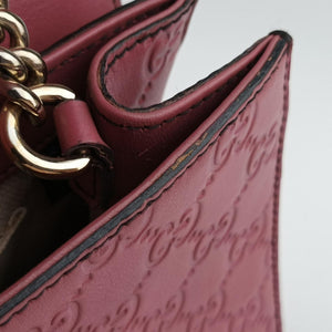 Vintage Gucci Emily Pink Leather 295402 shoulderbag | stylenewstar