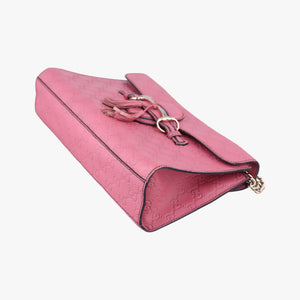 Vintage Gucci Emily Pink Leather 295402 shoulderbag | stylenewstar