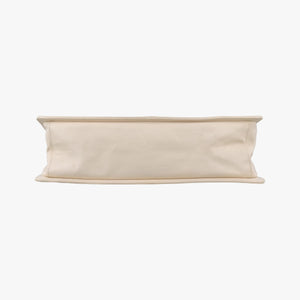 Vintage Chanel Jetsetter Boy Shopping White Leather A66714 shoulderbag | stylenewstar