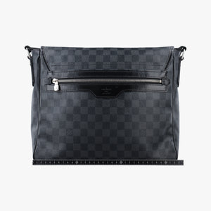 Vintage Louis Vuitton DANIEL MM Noir Damier GRAPHITE N58029 shoulderbag | stylenewstar