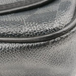 Vintage Louis Vuitton DANIEL MM Noir Damier GRAPHITE N58029 shoulderbag | stylenewstar