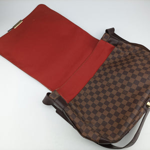Pre-owned Louis Vuitton Bastille Messenger EBENE Damier Canvas N45258 shoulderbag | stylenewstar