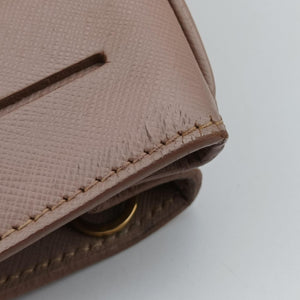 Pre-owned Prada Galleria Pink SAFFIANO Leather BN2274 shoulderbag | stylenewstar
