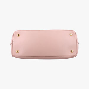 Pre-owned Prada Galleria Pink SAFFIANO Leather BN2274 shoulderbag | stylenewstar