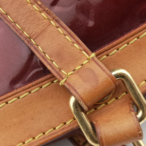 Pre-owned Louis Vuitton Brea MM ROUGE FAUVISTE Vernis M91690 shoulderbag | stylenewstar
