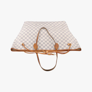 Vintage Louis Vuitton NEVERFULL GM AZUR Damier Canvas N51108 shoulderbag | stylenewstar