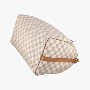 Pre-owned Louis Vuitton Speedy 35 AZUR Damier Canvas N41535 shoulderbag | stylenewstar