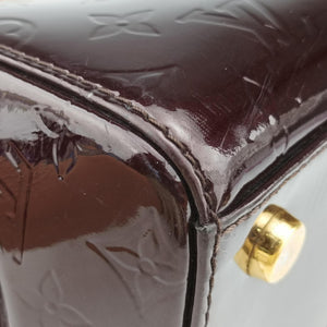 Pre-owned Louis Vuitton Brea MM AMARANTE Vernis M91619 shoulderbag | stylenewstar