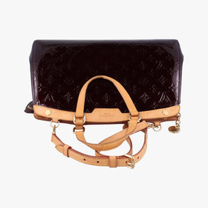 Pre-owned Louis Vuitton Brea MM AMARANTE Vernis M91619 shoulderbag | stylenewstar