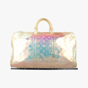 Vintage Louis Vuitton Keepall Bandouliere 50 aurora Monogram Prism M53271 handbag | stylenewstar