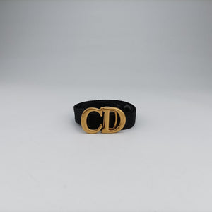 Pre-owned Christian Dior saddle Black leather bum bag/waist bag | stylenewstar