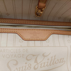 Vintage Louis Vuitton NEVERFULL GM AZUR Damier Canvas N51108 shoulderbag | stylenewstar
