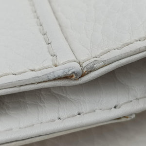 Pre-owned Gucci Techno Horsebit Convertible Hobo White Leather 240237 shoulderbag | stylenewstar