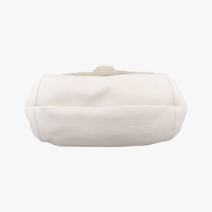 Pre-owned Gucci Techno Horsebit Convertible Hobo White Leather 240237 shoulderbag | stylenewstar