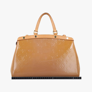 Pre-owned Louis Vuitton Brea MM ROSE VELOURS Vernis M91588 shoulderbag | stylenewstar