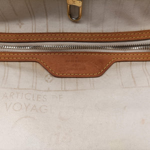 Pre-owned Louis Vuitton NEVERFULL MM Azur Damier Canvas N51107 handbag | stylenewstar