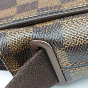 Vintage Louis Vuitton BROOKLYN GM EBENE Damier Canvas N51212 shoulderbag | stylenewstar