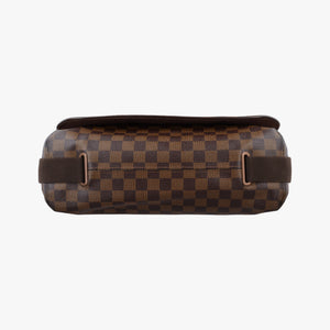 Vintage Louis Vuitton BROOKLYN GM EBENE Damier Canvas N51212 shoulderbag | stylenewstar