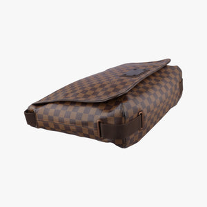Vintage Louis Vuitton BROOKLYN GM EBENE Damier Canvas N51212 shoulderbag | stylenewstar