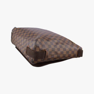 Vintage Louis Vuitton BROOKLYN GM EBENE Damier Canvas N51212 shoulderbag | stylenewstar