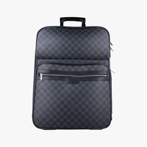 Pre-owned Louis Vuitton Pegasus 55 Noir Damier Graphite N23300 suitcase | stylenewstar