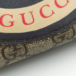 Vintage Gucci GG Supreme Courrier beige×Multicolour PVC coated canvas 529711 bum bag/waist bag | stylenewstar