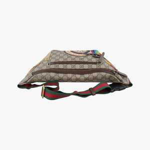 Vintage Gucci GG Supreme Courrier beige×Multicolour PVC coated canvas 529711 bum bag/waist bag | stylenewstar