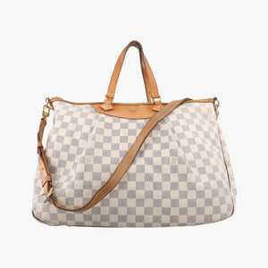 Pre-owned Louis Vuitton SIRACUSA GM AZUR Damier Canvas N41111 shoulderbag | stylenewstar