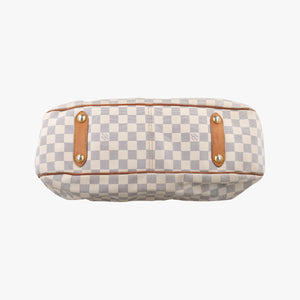 Pre-owned Louis Vuitton SIRACUSA GM AZUR Damier Canvas N41111 shoulderbag | stylenewstar