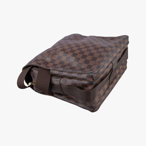 Pre-owned Louis Vuitton NAVIGLIO EBENE Damier Canvas N45255 shoulderbag | stylenewstar