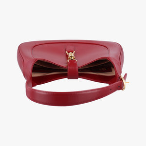 Pre-owned Gucci JACKIE 1961 Red Leather 686709 shoulderbag | stylenewstar
