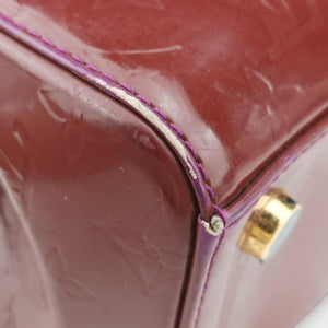 Pre-owned Louis Vuitton Brea MM ROUGE FAUVISTE Vernis M91690 shoulderbag | stylenewstar