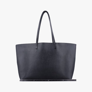 Pre-owned Fendi Monster eye Roll Tote Black Leather 8BH185 handbag | stylenewstar
