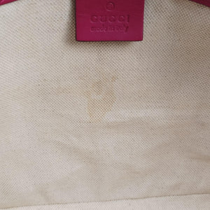 Pre-owned Gucci Microguccissima Rose Patent 309617 shoulderbag | stylenewstar