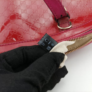 Vintage Gucci Microguccissima Red Patent Leather 309617 shoulderbag | stylenewstar