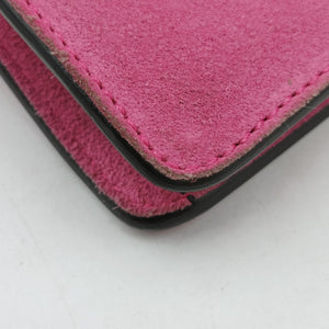 Pre-owned Gucci Dionysus Pink Suede×leather 421970 shoulderbag | stylenewstar