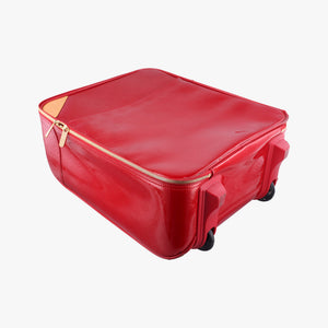 Pre-owned Louis Vuitton Pegase 45 pomme d'amour Vernis M91278 suitcase | stylenewstar