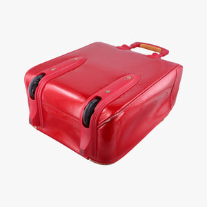 Pre-owned Louis Vuitton Pegase 45 pomme d'amour Vernis M91278 suitcase | stylenewstar