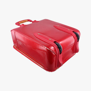 Pre-owned Louis Vuitton Pegase 45 pomme d'amour Vernis M91278 suitcase | stylenewstar