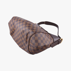 Pre-owned Louis Vuitton SISTINA MM EBENE Damier Canvas N41541 handbag | stylenewstar