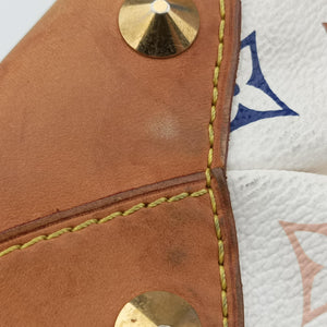 Pre-owned Louis Vuitton JUDY MM white Monogram Multicolor M40255 shoulderbag | stylenewstar
