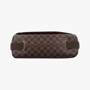 Pre-owned Louis Vuitton BROOKLYN GM EBENE Damier Canvas N51212 shoulderbag | stylenewstar