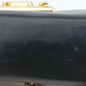 Vintage Gucci Padlock Beige×black PVC coated canvas×Leather 409487 shoulderbag | stylenewstar