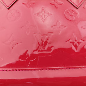 Pre-owned Louis Vuitton Alma BB pomme d'amour Vernis M91606 shoulderbag | stylenewstar
