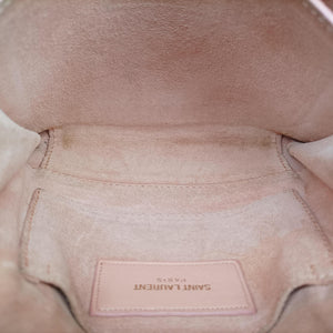 Secondhand Yves Saint Laurent Y Line pink Leather 311215 shoulderbag | stylenewstar