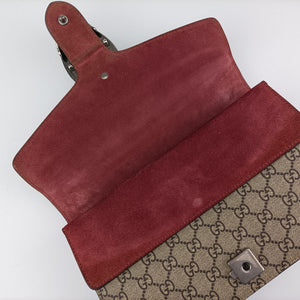Secondhand Gucci Dionysus beige×red×Multicolour PVC coated canvas × suede 400249 shoulderbag | stylenewstar