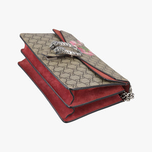 Secondhand Gucci Dionysus beige×red×Multicolour PVC coated canvas × suede 400249 shoulderbag | stylenewstar