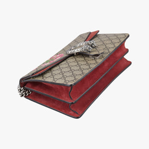 Secondhand Gucci Dionysus beige×red×Multicolour PVC coated canvas × suede 400249 shoulderbag | stylenewstar